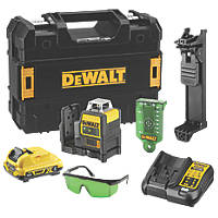Refurb DeWalt DCE0811D1G-GB 12V 1 x 2.0Ah Li-Ion XR Green Self-Levelling Multi-Line Laser Level