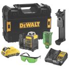 Refurb DEWALT DCE0811D1G-GB 12V 1 x 2.0Ah Li-Ion XR Green Self-Levelling Multi-Line Laser Level