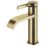 Swirl Ayre Brushed Brass 165mm Standard Lever Mono Basin Mixer Tap  With Clicker Waste