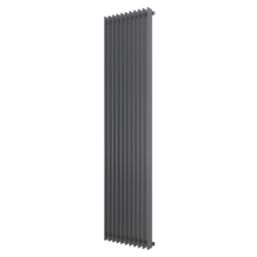 Ximax Atlantic 1800mm x 420mm 4413BTU Anthracite Vertical Designer Radiator