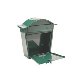 Burg-Wachter Classic Post Box Green Powder-Coated