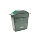 Burg-Wachter Classic Post Box Green Powder-Coated
