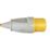 Defender Yellow 110V 20A Extension Lead 25m x 2.5mm²