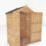 Mercia Value Windowless 4' x 2' 6" (Nominal) Apex Overlap Timber Shed