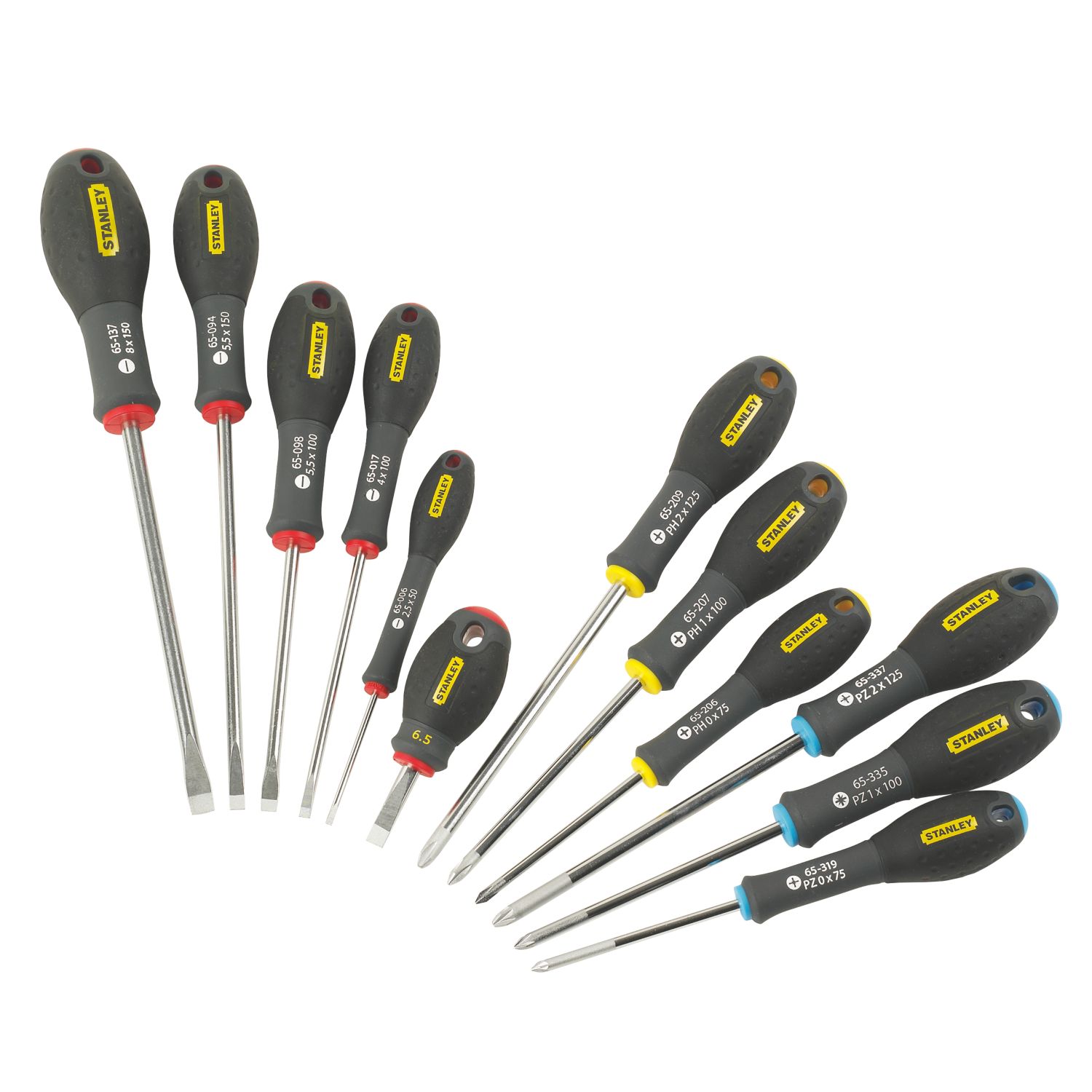 Stanley FatMax Mixed Screwdriver Set 12 Pcs (44414)