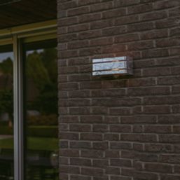 Lutec Vidar Outdoor Wall Light Galvanised Steel