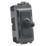 Knightsbridge  20AX Grid Intermediate Toggle Switch Anthracite