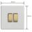 Varilight  10A 2-Gang 2-Way Light Switch  Paintable