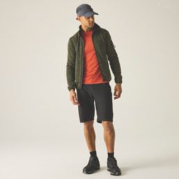 Regatta Newhill Full Zip Fleece Dark Khaki Large 45.6" Chest