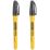 Stanley  Fine Tip Black Permanent Marker 2 Pack