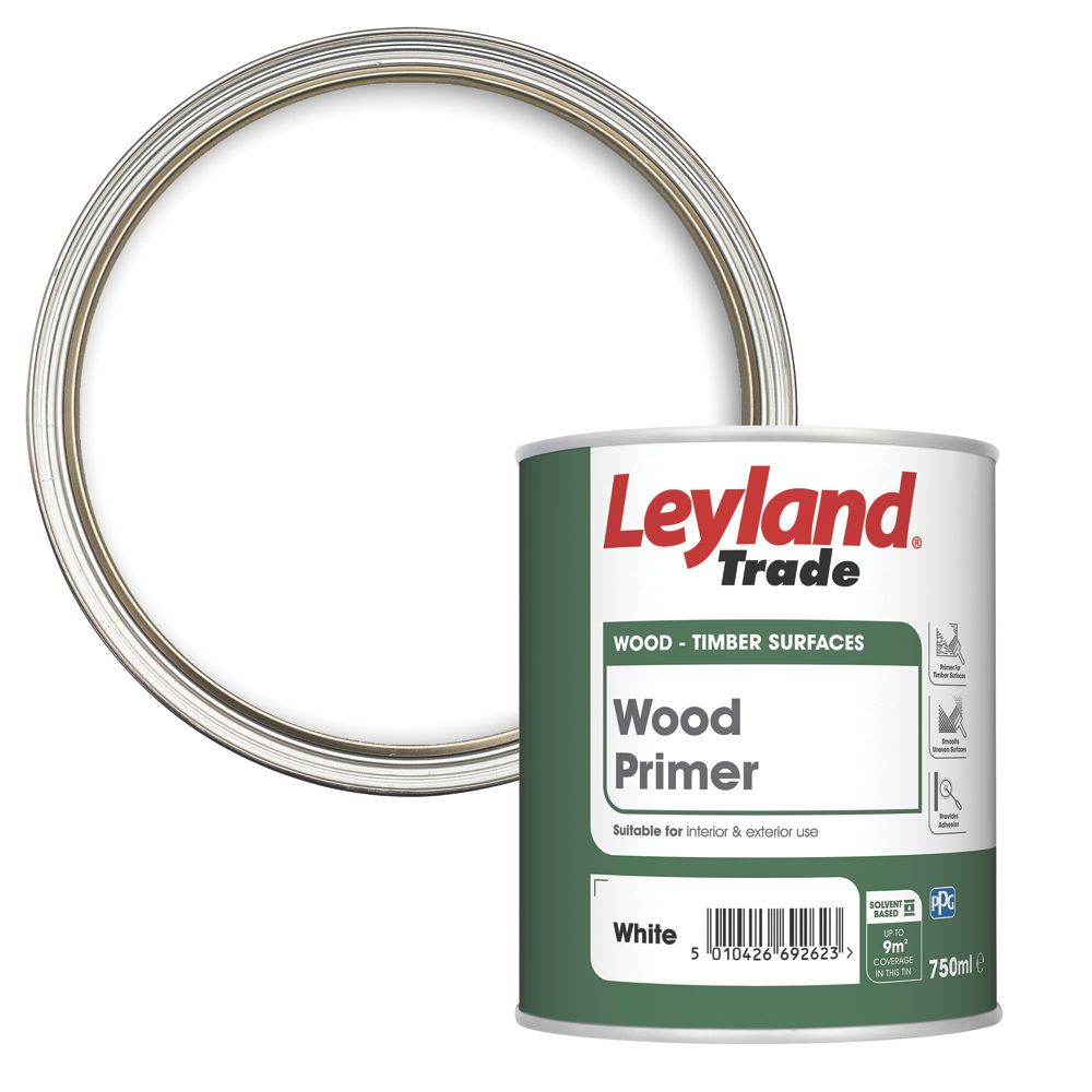 Leyland Trade Wood Primer Undercoat 750ml