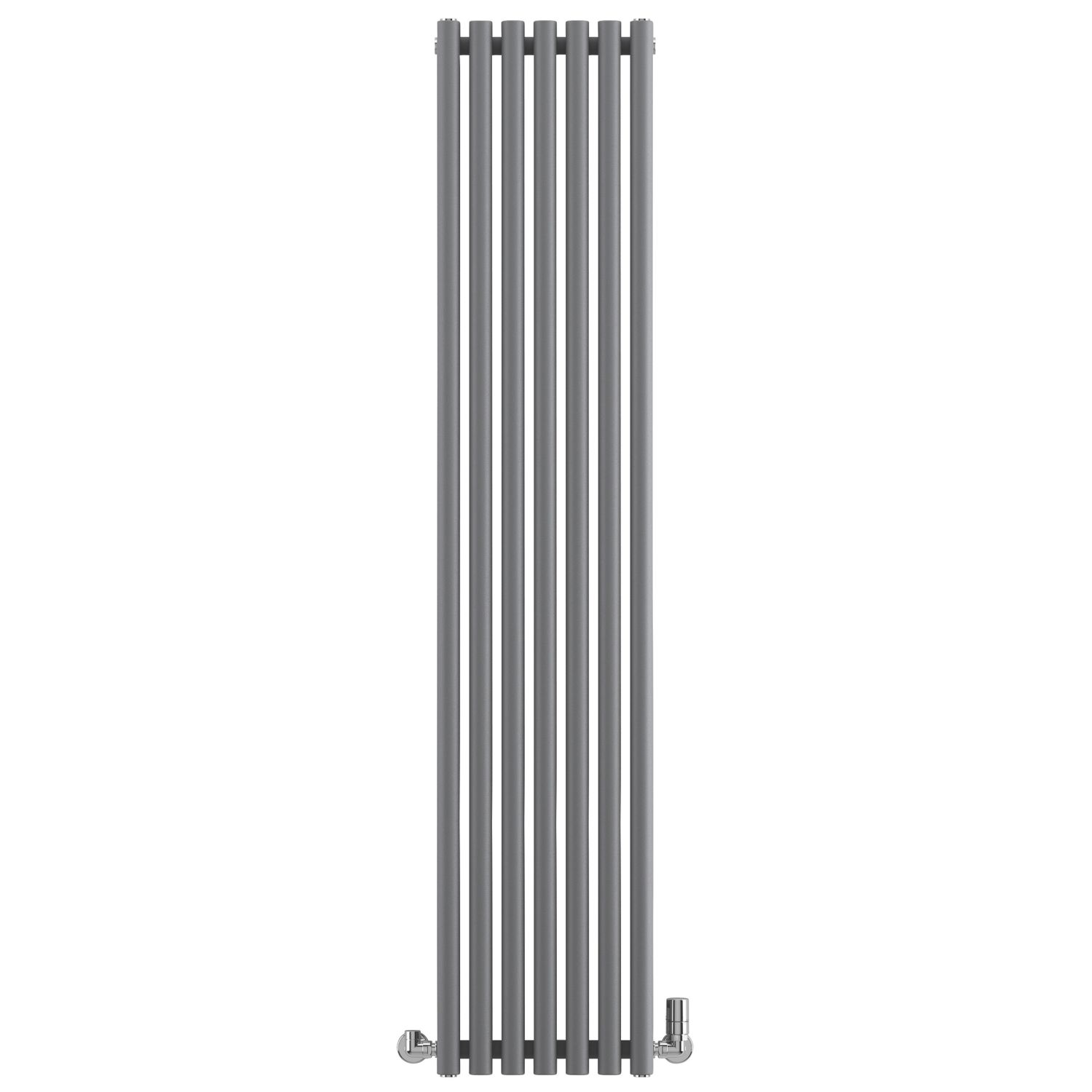 Terma Rolo-Room 1800mm x 370mm 2735BTU Dark Grey Vertical Designer Radiator (444HR)