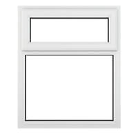 Crystal  Top Opening Double-Glazed Casement White uPVC Window 1190 x 965mm