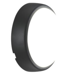 Luceco Eco Mini Outdoor Round LED Bulkhead Black/White 5.5W 450lm