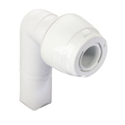 Hep2O  Plastic Push-Fit Equal 90° Keyless Stem Elbow 10mm