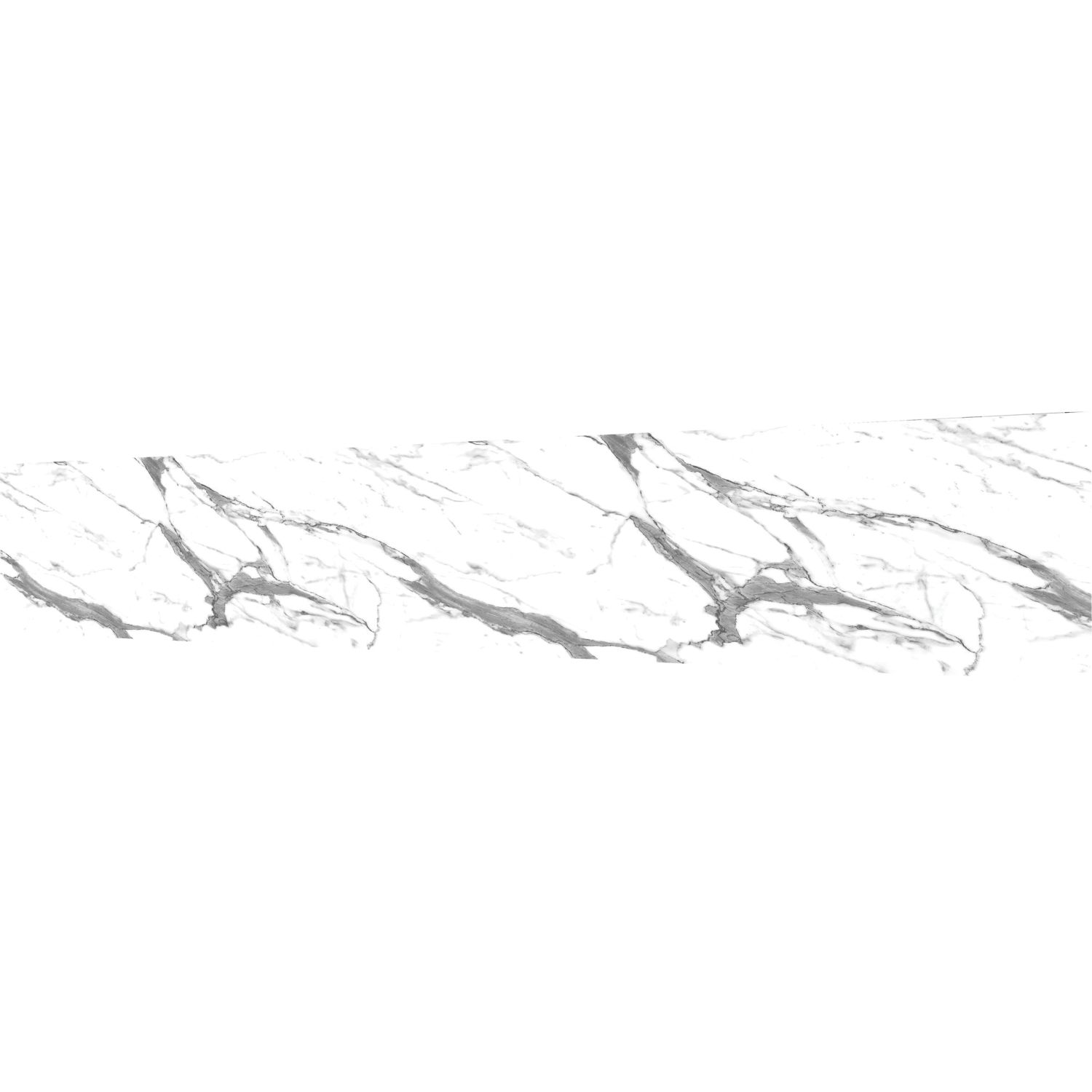 Splashwall White Marble Alloy Splashback 2440mm x 600mm x 4mm (444RJ)