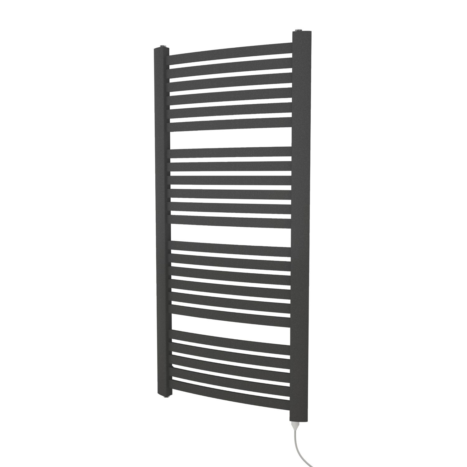 Ximax 1215mm x 580mm 2048BTU Anthracite Flat Electric Towel Radiator (444TP)