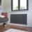 Ximax Oceanus 600mm x 1195mm 2809BTU Anthracite Horizontal Designer Radiator