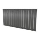 Ximax Oceanus 600mm x 1195mm 2809BTU Anthracite Horizontal Designer Radiator