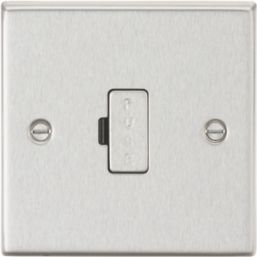 Knightsbridge  13A Unswitched Fused Spur  Brushed Chrome