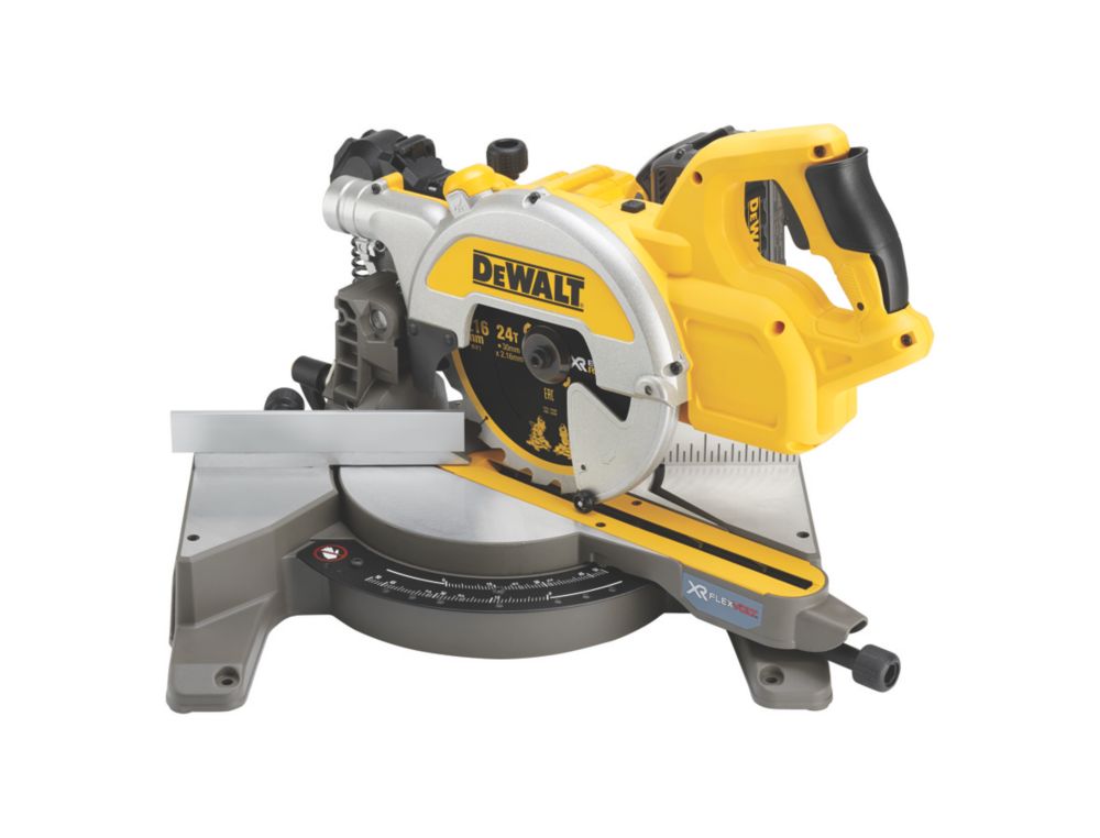 10 dewalt sliding miter shop saw