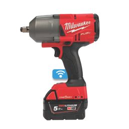 Milwaukee M18 ONEFHIWF12-502X FUEL 18V 2 x 5.0Ah Li-Ion RedLithium Brushless Cordless ONE-KEY Impact Wrench