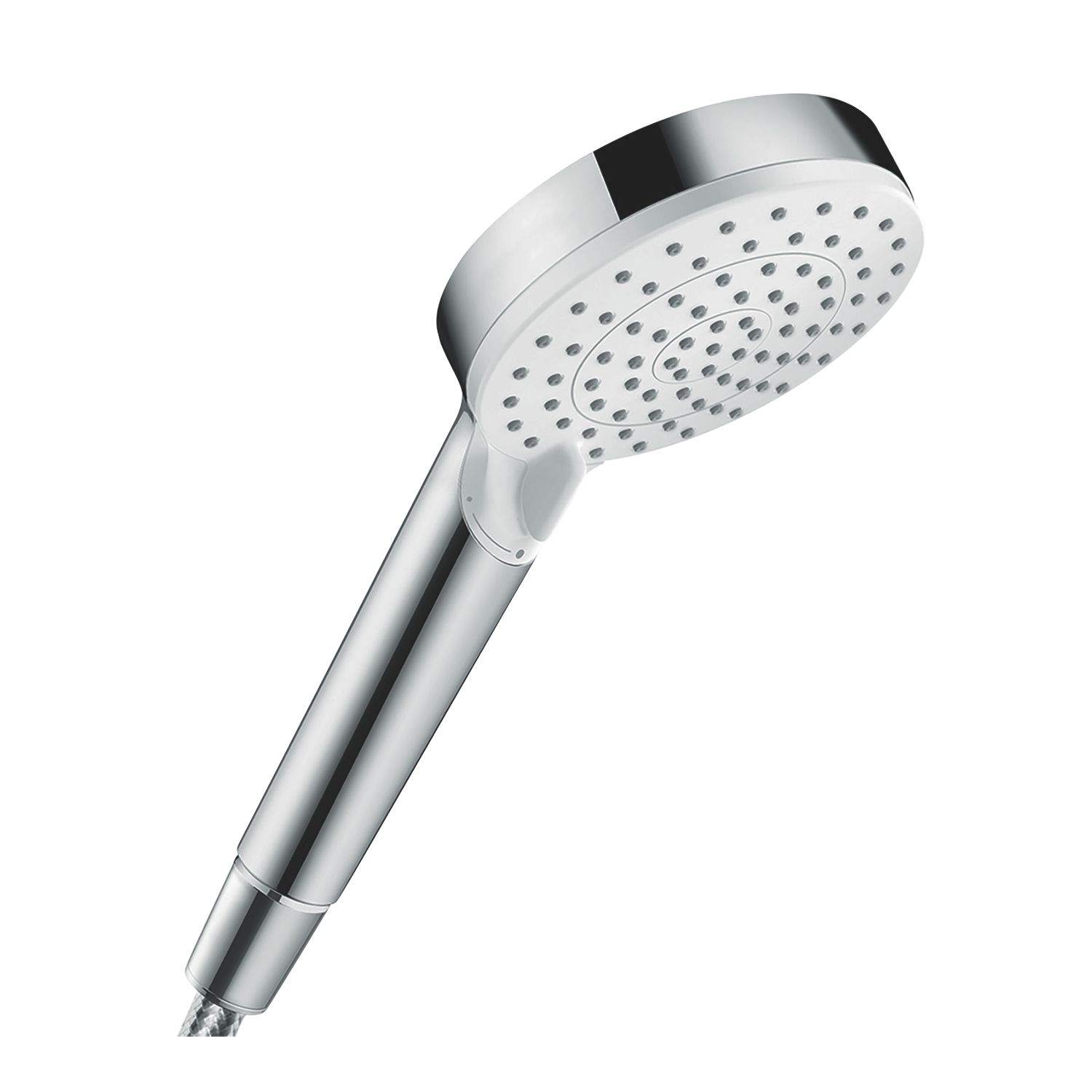 Hansgrohe Crometta Vario Eco EcoSmart Shower Handset Chrome/White 100mm x 210mm (445GV)