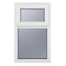 Crystal  Top Opening Obscure Triple-Glazed Casement White uPVC Window 610mm x 965mm