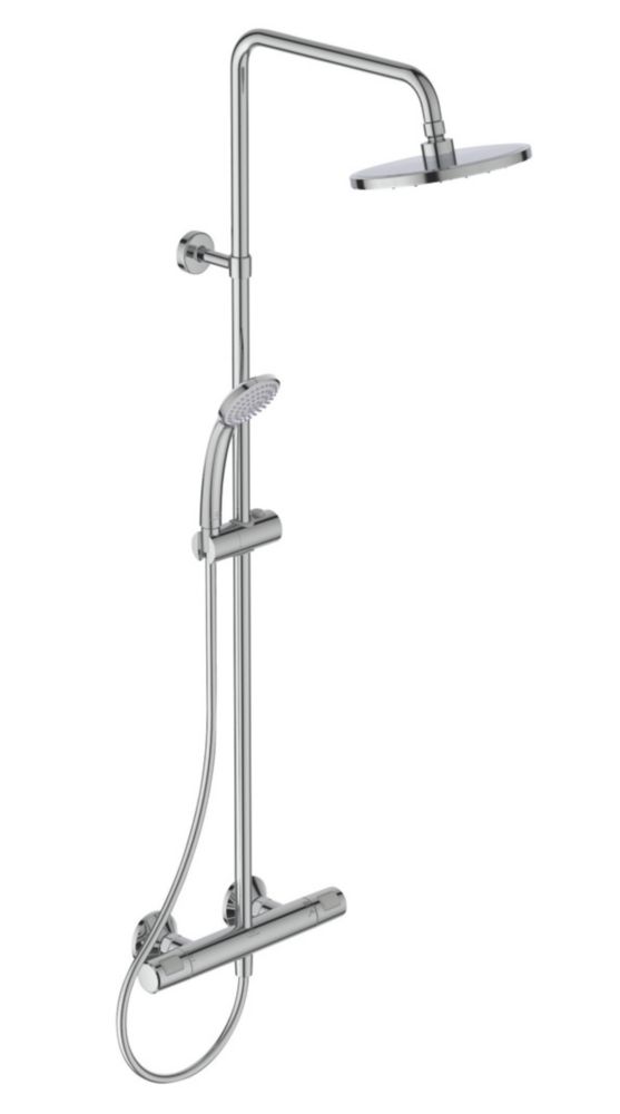 Ideal Standard Ceratherm T20 Exposed Thermostatic Shower Mixer Valve Fixed Chrome