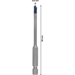 Bosch Expert HEX-9 Hard Ceramic Tile Drill Bit 4mm