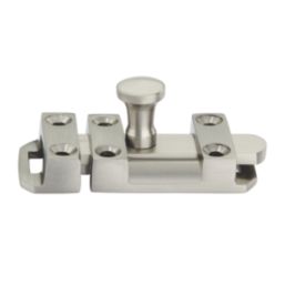 Smith & Locke Flat Door Bolt Satin Nickel 40mm