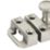 Smith & Locke Flat Door Bolt Satin Nickel 40mm