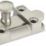Smith & Locke Flat Door Bolt Satin Nickel 40mm