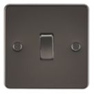 Knightsbridge  20A 1-Gang DP Control Switch Gunmetal