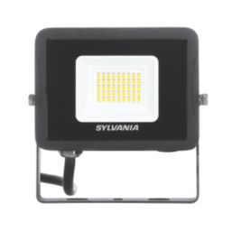 Sylvania Sylflood Indoor & Outdoor LED Flood Light Black 26W 3000lm