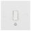 British General 900 Series 10A 1-Gang 1-Way Retractive Bell Push Switch White