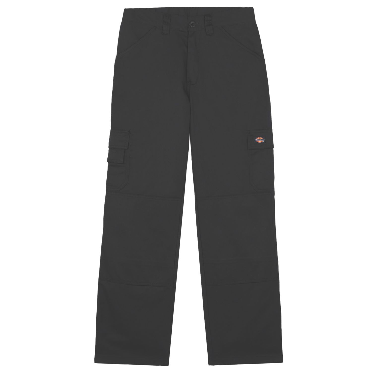 Dickies Work Trousers Black 40" W 30" L (445XH)