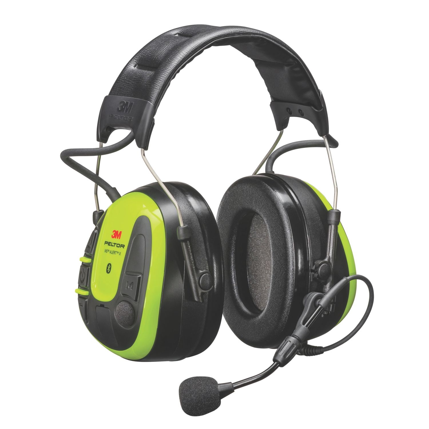 3M Peltor WS Alert X (Headband) Wireless Bluetooth Headset 30dB (445YM)