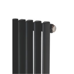 Ximax Aurora 1800mm x 450mm 3710BTU Anthracite Vertical Designer Radiator
