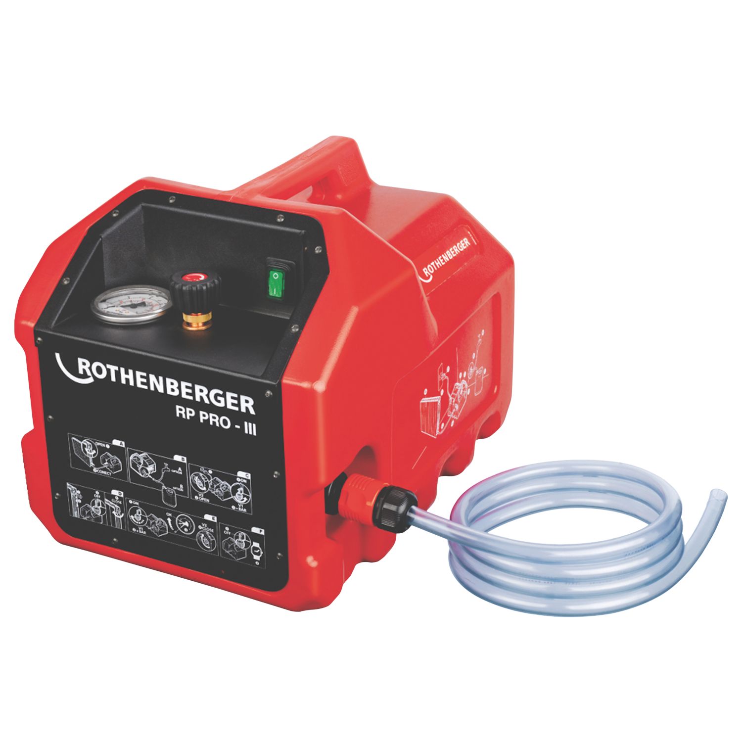 Rothenberger RP PRO III Electric Pressure Testing Pump 230V 40bar (4462K)