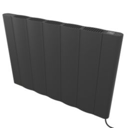Azur Stratos 1000W Electric Radiator 500mm x 725mm Black 3412BTU