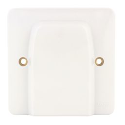 Hager Sollysta WMP2FO 20A Unswitched Flex Outlet  White
