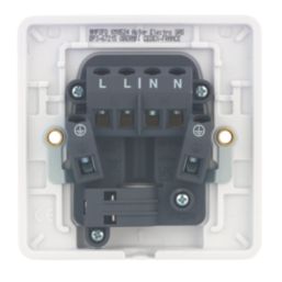 Hager Sollysta WMP2FO 20A Unswitched Flex Outlet  White