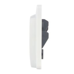 Hager Sollysta WMP2FO 20A Unswitched Flex Outlet  White