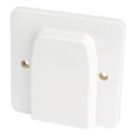 Hager Sollysta WMP2FO 20A Unswitched Flex Outlet  White