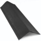 Onduline Black Corrugated Bitumen Edge Piece 1000mm x 410mm