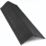 Onduline Black Corrugated Bitumen Edge Piece 1000mm x 410mm