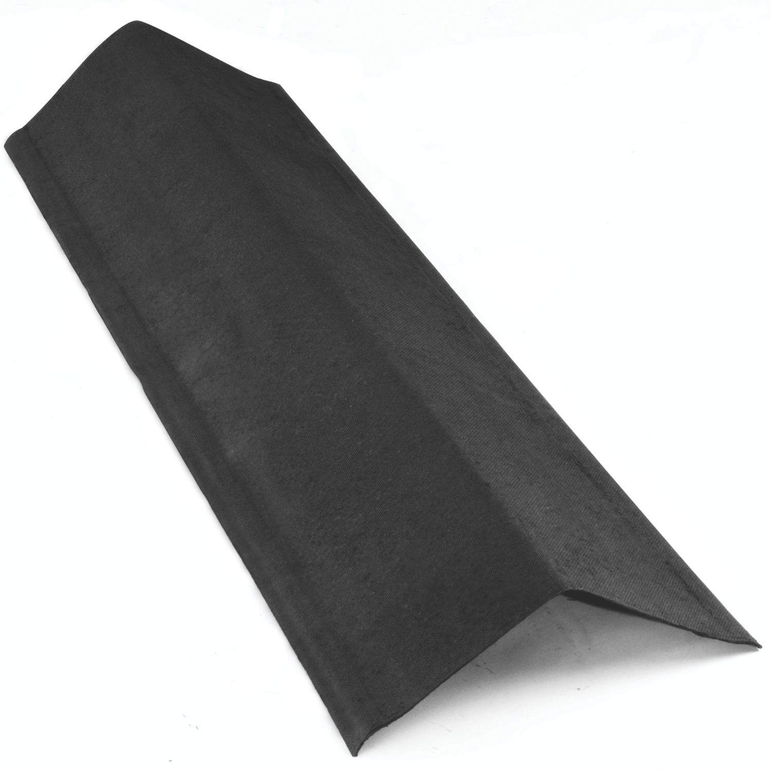 Onduline Black Corrugated Bitumen Edge Piece 1000mm x 410mm (446CY)