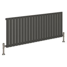 Reina Harley Single 600mm x 1470mm 3331BTU Anthracite Horizontal Designer Radiator