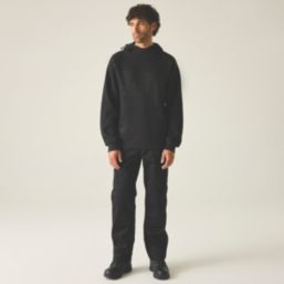 Regatta  Hoodie Black 4X Large 59" Chest